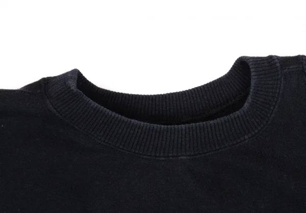 イッセイミヤケISSEY MIYAKE オフショルダーデザインスウェット 紺9 K-90184_005