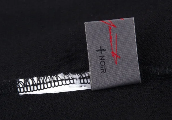 ヨウジヤマモト ノアールYohji Yamamoto NOIR フラップポケット付きドレープネックノースリーブ 黒M位 K-90272_013