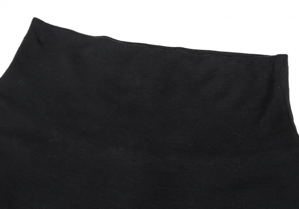 ヨウジヤマモト ノアールYohji Yamamoto NOIR フラップポケット付きドレープネックノースリーブ 黒M位 K-90272_003