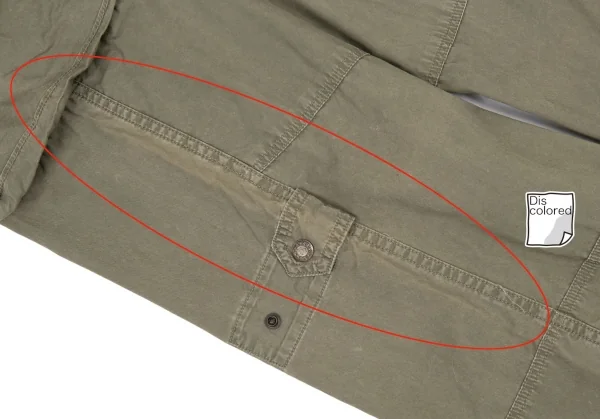 ダブルアールエルRRL ヴィンテージ加工コットンカーゴパンツ カーキ36/32 K-90315_011