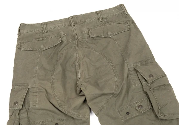 ダブルアールエルRRL ヴィンテージ加工コットンカーゴパンツ カーキ36/32 K-90315_015