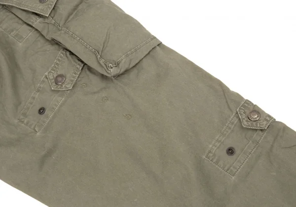 ダブルアールエルRRL ヴィンテージ加工コットンカーゴパンツ カーキ36/32 K-90315_016
