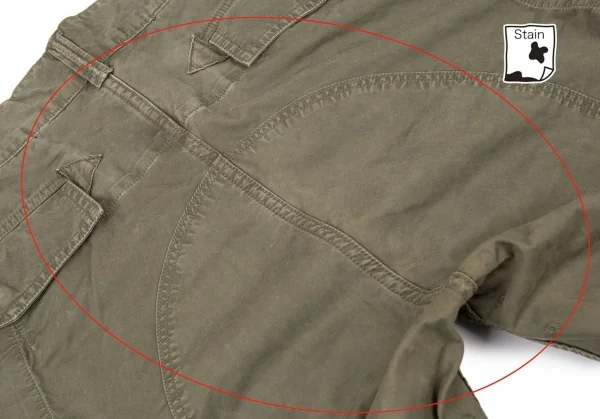 ダブルアールエルRRL ヴィンテージ加工コットンカーゴパンツ カーキ36/32 K-90315_017