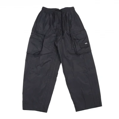 ワイスリーY-3 ナイロンポケットデザイントラックパンツ