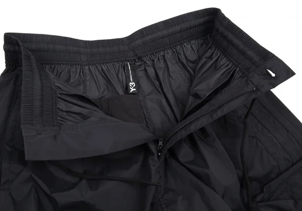 ワイスリーY-3 ナイロンポケットデザイントラックパンツ 黒M K-90401_006