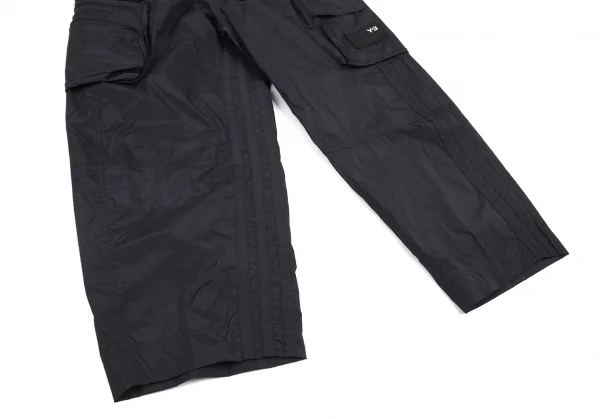 ワイスリーY-3 ナイロンポケットデザイントラックパンツ 黒M K-90401_007