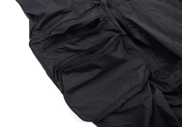 ワイスリーY-3 ナイロンポケットデザイントラックパンツ 黒M K-90401_008
