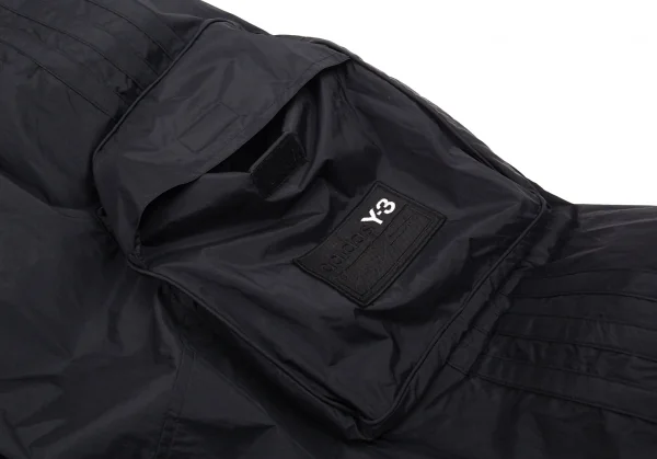 ワイスリーY-3 ナイロンポケットデザイントラックパンツ 黒M K-90401_009