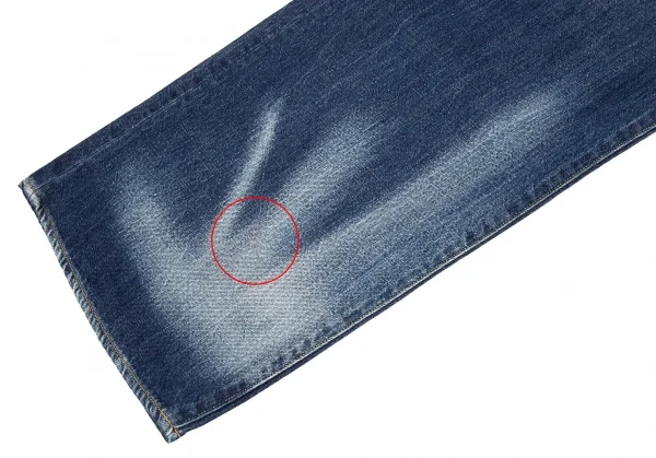 ヨウジヤマモト プールオムYohji Yamamoto POUR HOMME スポテッドホースマジックウォッシュデニムパンツ インディゴ6 K-90446_011