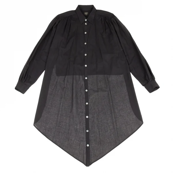 ジャンポールゴルチエ オムJean Paul GAULTIER HOMME フロントロングギャザーシャツ