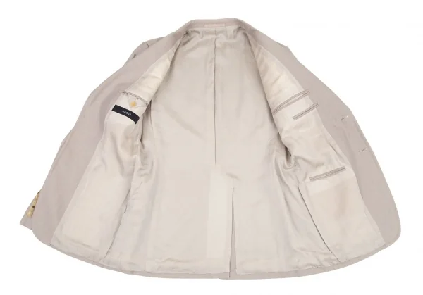 グッチGUCCI コットンパッチポケットジャケット グレージュ48 K-90538_010