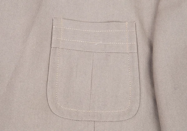 グッチGUCCI コットンパッチポケットジャケット グレージュ48 K-90538_004