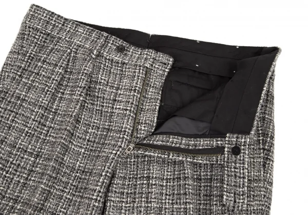 エディフィスEDIFICE ハリスツイードテーパードパンツ グレー他50 K-90539_005