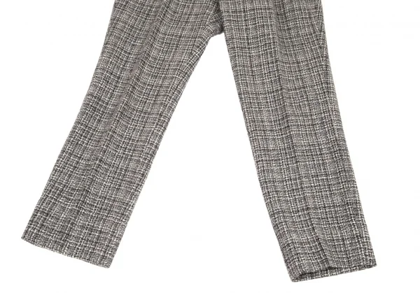 エディフィスEDIFICE ハリスツイードテーパードパンツ グレー他50 K-90539_007