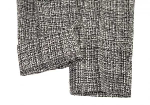 エディフィスEDIFICE ハリスツイードテーパードパンツ グレー他50 K-90539_008