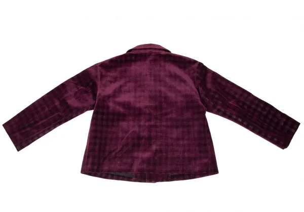トリコ コムデギャルソンtricot COMME des GARCONSチェック透かし切替