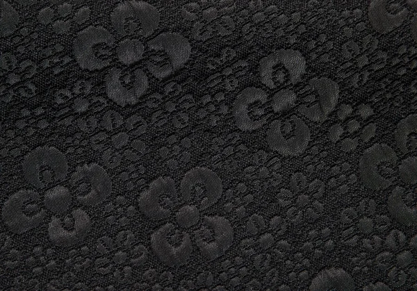 ブラック コムデギャルソンBLACK COMME des GARCONS 小花ジャガードサルエルパンツ 黒XS K-90581_009
