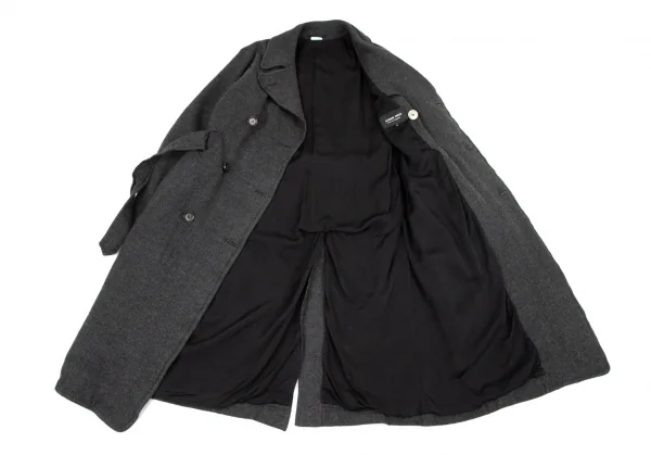COMME des GARCONS HOMME Wool Trench Coat K-90585_014