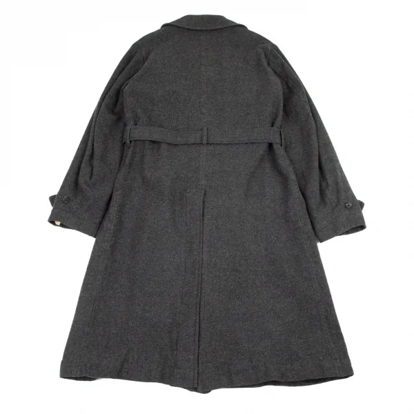COMME des GARCONS HOMME Wool Trench Coat K-90585_015