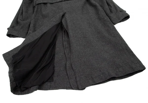 COMME des GARCONS HOMME Wool Trench Coat K-90585_017