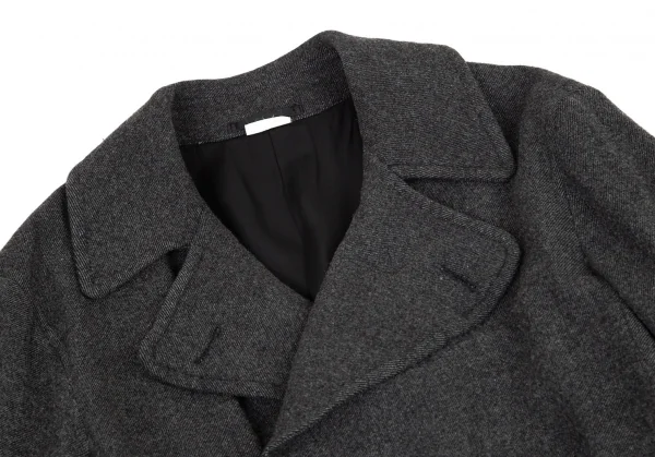 COMME des GARCONS HOMME Wool Trench Coat K-90585_003