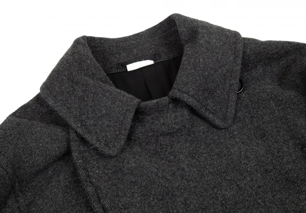 COMME des GARCONS HOMME Wool Trench Coat K-90585_004