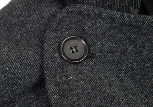 COMME des GARCONS HOMME Wool Trench Coat K-90585_005