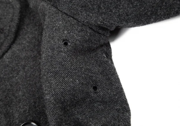 COMME des GARCONS HOMME Wool Trench Coat K-90585_007