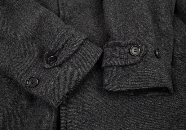 COMME des GARCONS HOMME Wool Trench Coat K-90585_008