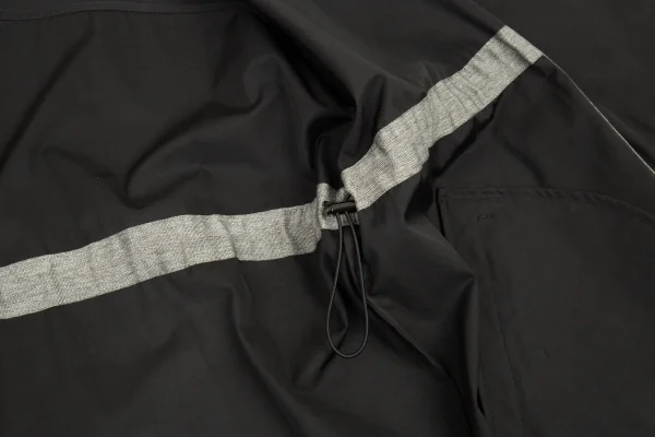 ティーバイアレキサンダーワンT by Alexander Wang フード収納ジップブルゾン 黒S K-90593_013
