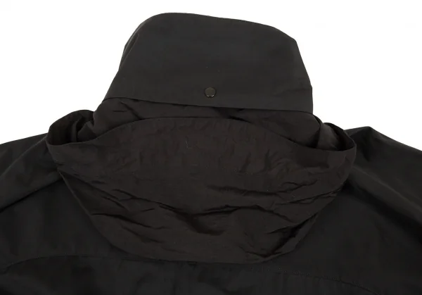 ティーバイアレキサンダーワンT by Alexander Wang フード収納ジップブルゾン 黒S K-90593_016