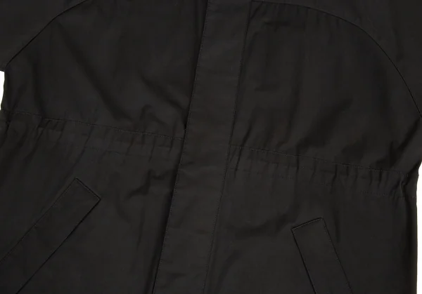 ティーバイアレキサンダーワンT by Alexander Wang フード収納ジップブルゾン 黒S K-90593_009