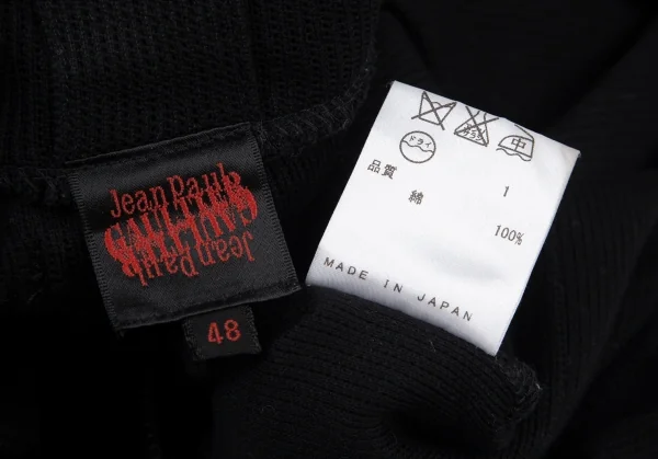 ジャンポールゴルチエJean Paul GAULTIER メッシュトラックジャケット 黒48 K-90614_017