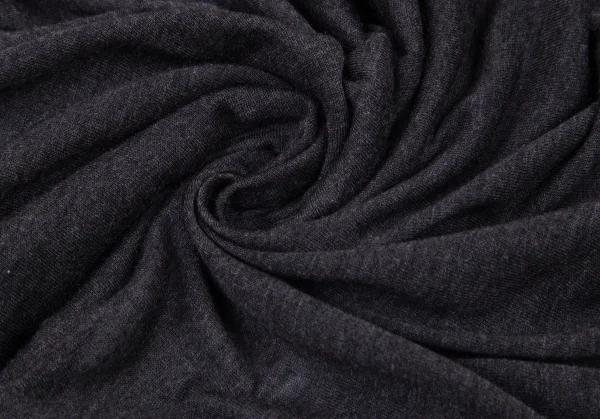 ヨウジヤマモト ノアールYohji Yamamoto NOIR レーヨンフリンジボレロカーディガン チャコール2 K-90698_010
