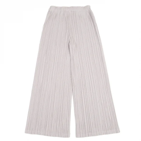 プリーツプリーズPLEATS PLEASE プリーツワイドパンツ ライト