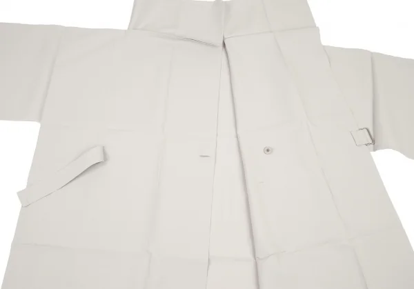 イッセイミヤケISSEY MIYAKE 132 5. ボックスシルエットベルテッドコート ライトグレー3 K-90735_013