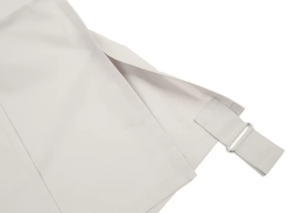 イッセイミヤケISSEY MIYAKE 132 5. ボックスシルエットベルテッドコート ライトグレー3 K-90735_015