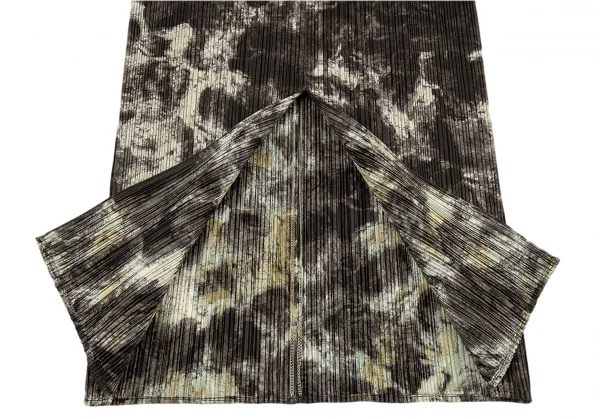 PLEATS PLEASE Marble Printed Jacket & Skirt K-90801_017