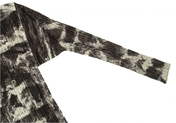 PLEATS PLEASE Marble Printed Jacket & Skirt K-90801_005