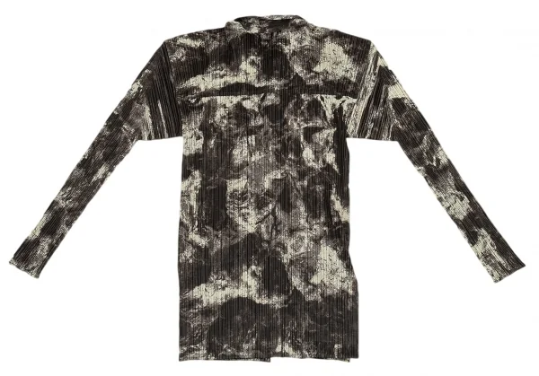 PLEATS PLEASE Marble Printed Jacket & Skirt K-90801_009