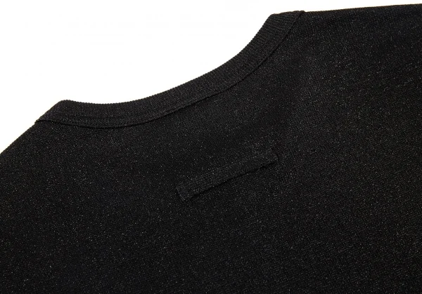 ジャンポールゴルチエ クラシックJean Paul GAULTIER CLASSIQUE グリッターニットカットソー 黒48 K-90868_010