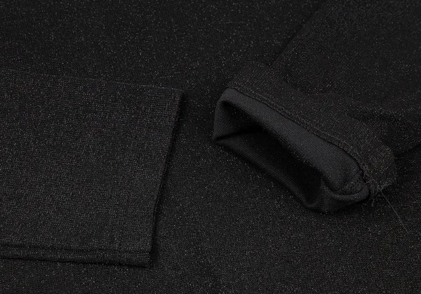 ジャンポールゴルチエ クラシックJean Paul GAULTIER CLASSIQUE グリッターニットカットソー 黒48 K-90868_006
