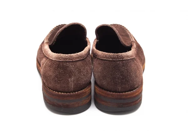 コムデギャルソン オムCOMME des GARCONS HOMME スウェードモカシンローファー 茶24 K-90982_008