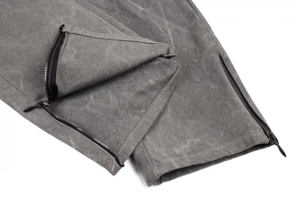 インカーネーションincarnation むら染めキャンバスDリングパンツ グレーS K-91020_011