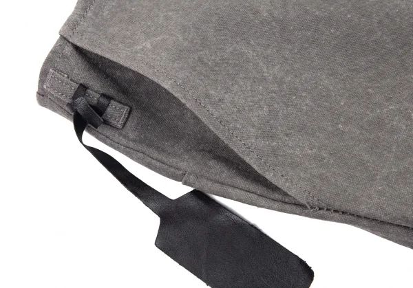 インカーネーションincarnation むら染めキャンバスDリングパンツ グレーS K-91020_003