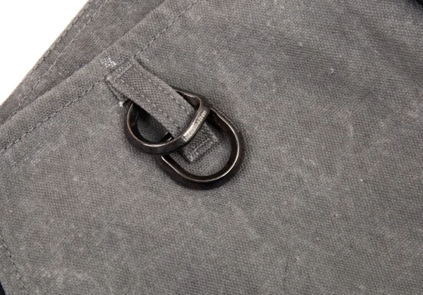 インカーネーションincarnation むら染めキャンバスDリングパンツ グレーS K-91020_006