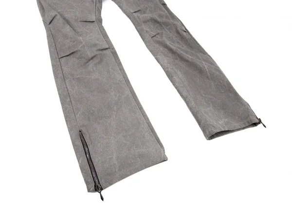 インカーネーションincarnation むら染めキャンバスDリングパンツ グレーS K-91020_009