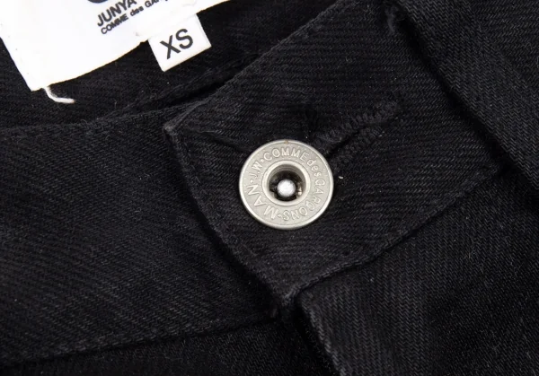 アイ ジュンヤワタナベ マン コムデギャルソン eYe JUNYA WATANABE MAN COMME des GARCONS コットンカツラギパッチワークパンツ 黒XS K-91022_004