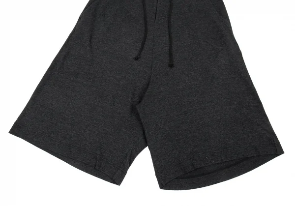 ワイズY's コットンアクリルニットサルエルパンツ チャコール2 K-91056_007