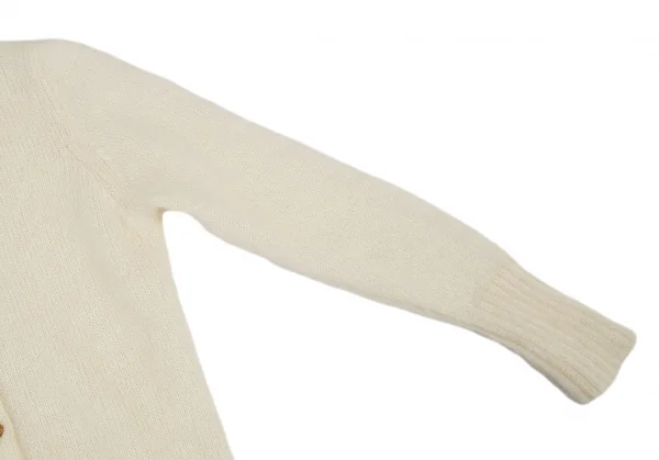 ヴィヴィアンウエストウッド レッドレーベルVivienne Westwood Red Label モヘヤハイネックカーディガン アイボリー2 K-91101_006